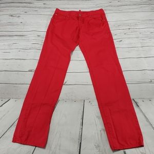 Dsquared2 Pants Size 46EU 12US Womens
Red Straight